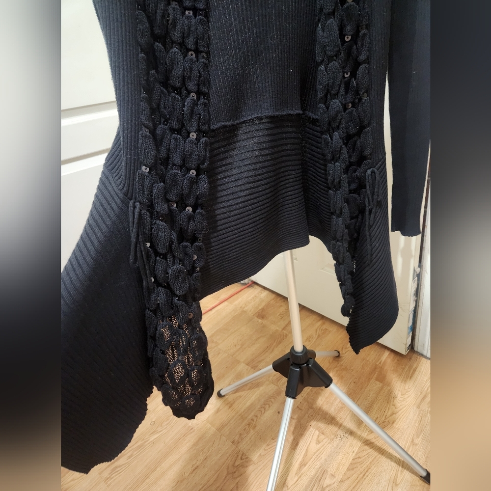 Belldini Elegant Black Women's Sweater Size L - Picture 11 of 15